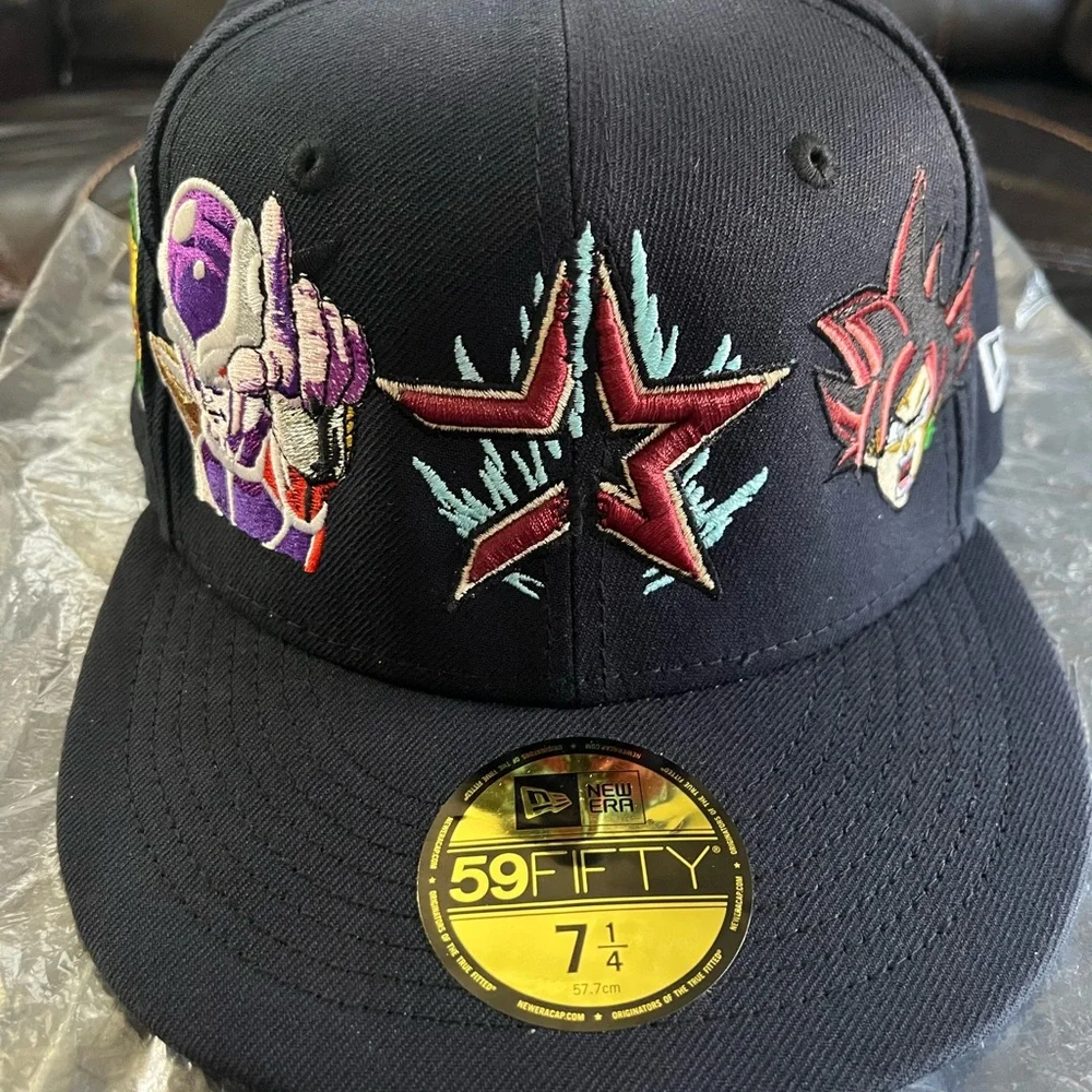Custom Dragon Ball Z NEW ERA Cap with Embroidered Patches - Picture 2 of 6